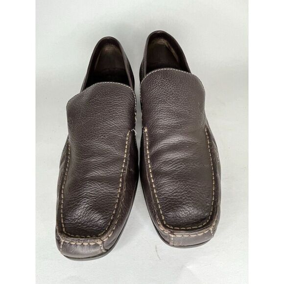 Lacoste Brown Leather Casual Comfort Driving Loafers Shoes Men Size 13M US/46EU - Picture 13 of 13